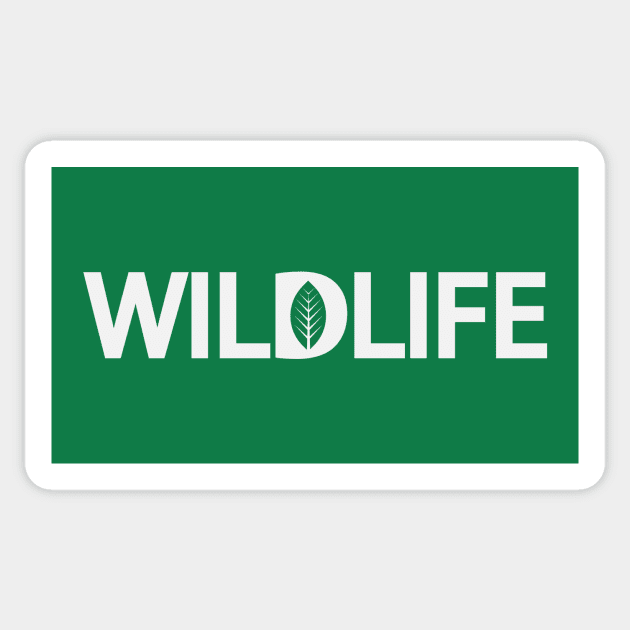 Wildlife artistic typographic logo design Sticker by D1FF3R3NT